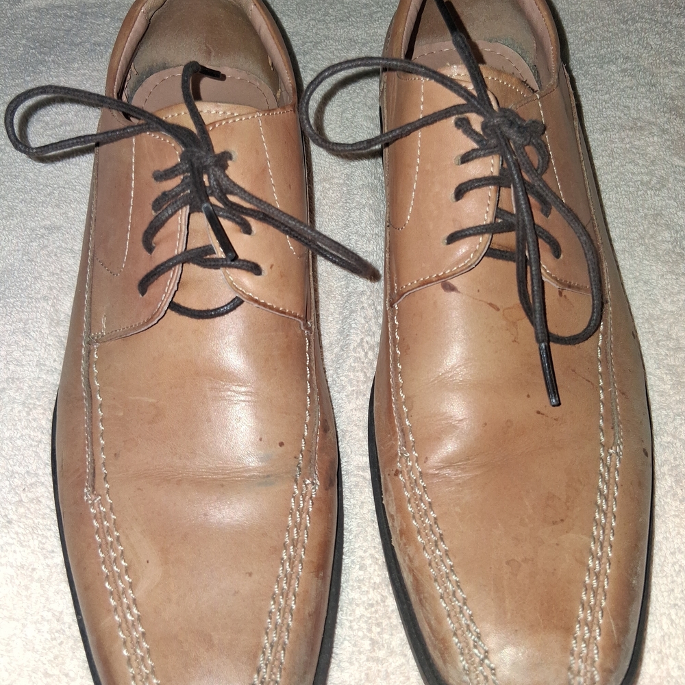 Kenneth Cole Reaction Tan Oxfords